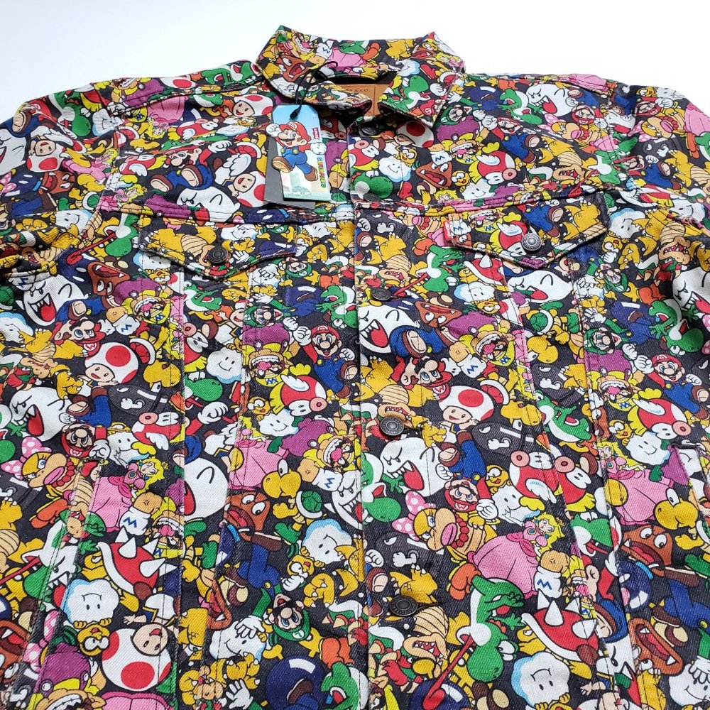 Levi's x Super Mario Vintage Fit Trucker Jacket - Picture 7 of 12